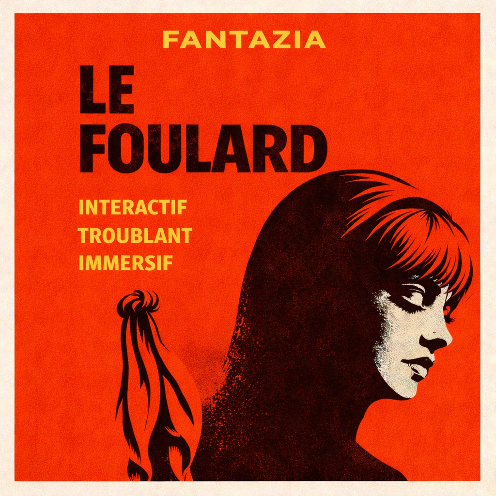 Le Foulard, affiche du spectacle