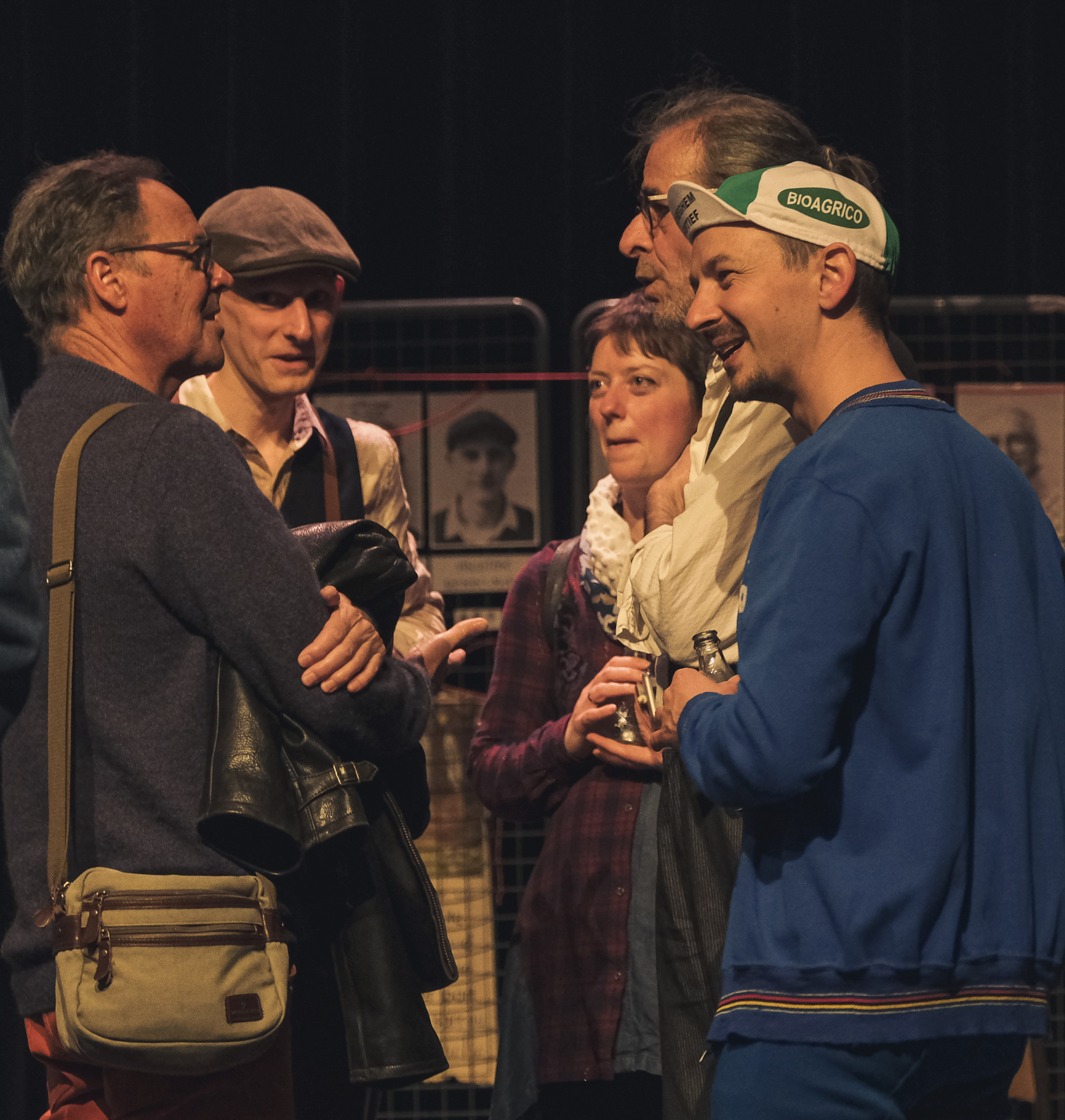 Dialogue sur scene